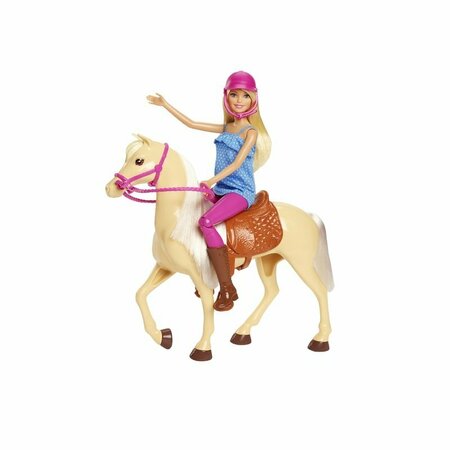 BARBIE HORSE AND DOLL 3Y+ 1PK FXH13